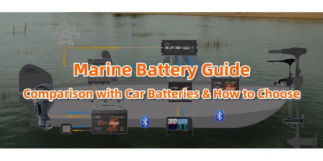Marine Battery Guide: Comparison with Car Batteries & How to Choose