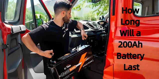 blog cover of how long will a 200ah battery last