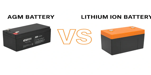 AGM vs Lithium Ion Battery