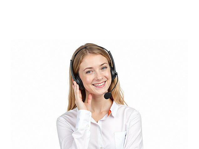 A friendly customer support agent with a headset, symbolizing professional LiFePO4 expert support