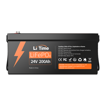 200ah lithium battery 24v designed for marine, RV, and solar applications