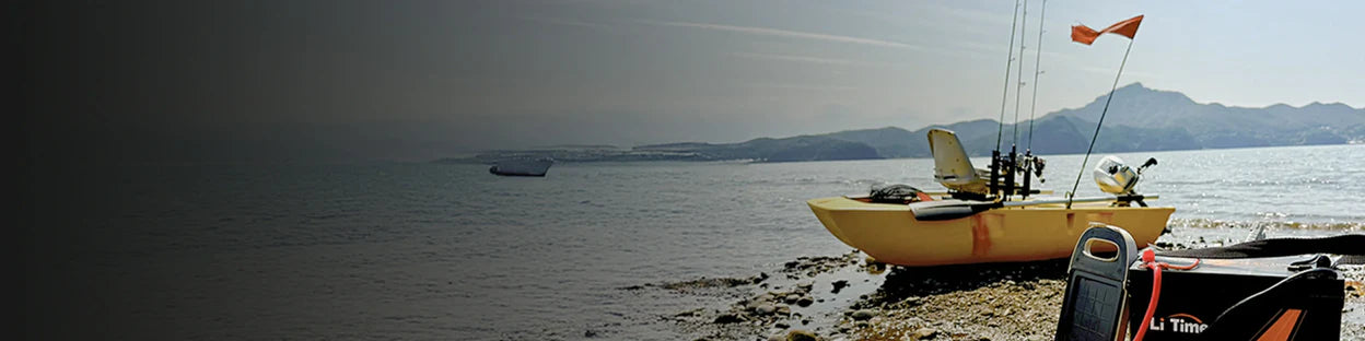 power Shallow-Water Boats with litime lithium battery for trolling motor