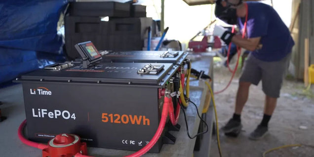 LiTime blog cover of Battery 101: Lithium Ion Golf Cart Batteries Explained