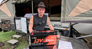 Lithium camping battery