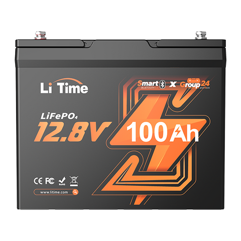 LiTime Bluetooth Lithium Ion Batteries | Monitor on Your Phone