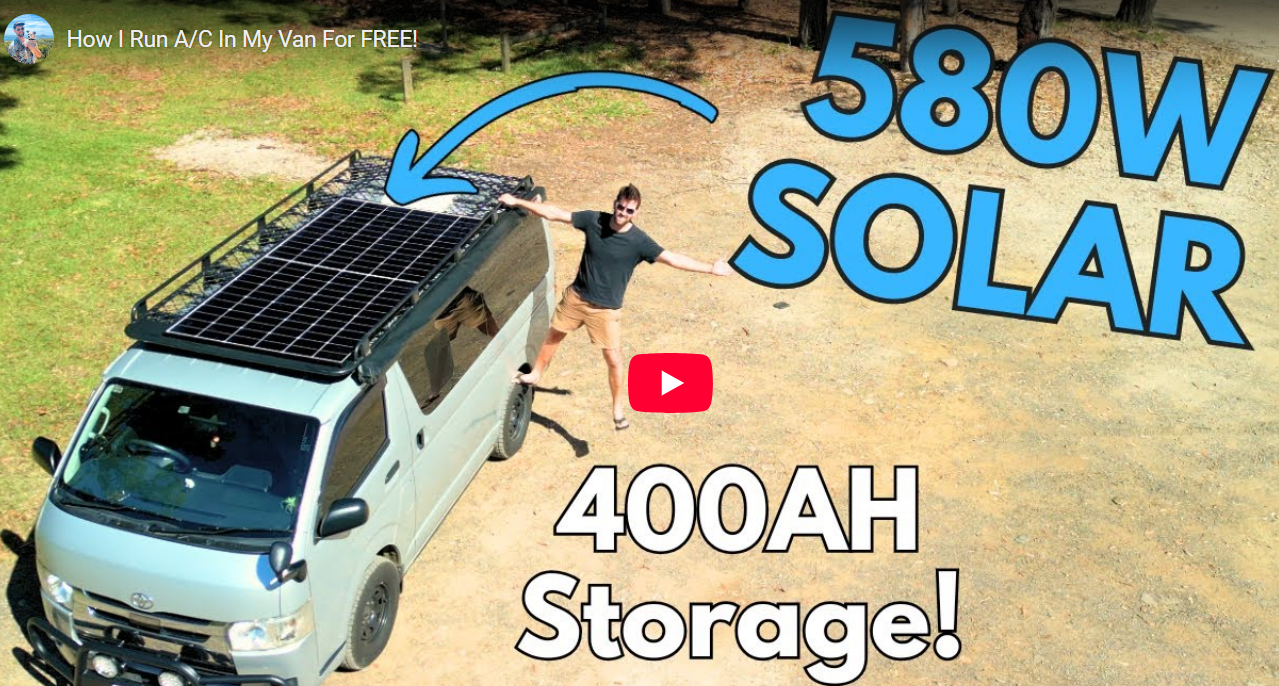 How I Run A/C In My Van For FREE!