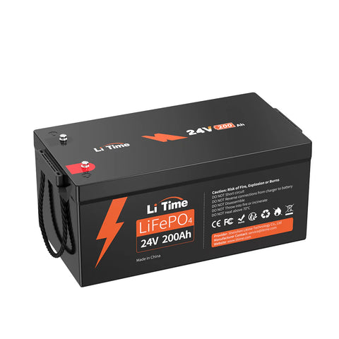 ⚡️Super early bird price A$1699.99 - LiTime 24V 200Ah LiFePO4 Lithium Battery, 200A BMS, 5120Wh