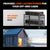A 48V 800Ah battery bank built with LiTime 24v 200ah lithium batteries, providing power for an off-grid solar cabin.
