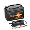 LiTime 24V 100Ah Group 31 Bluetooth LiFePO4 Battery for Caravan & Off-Grid