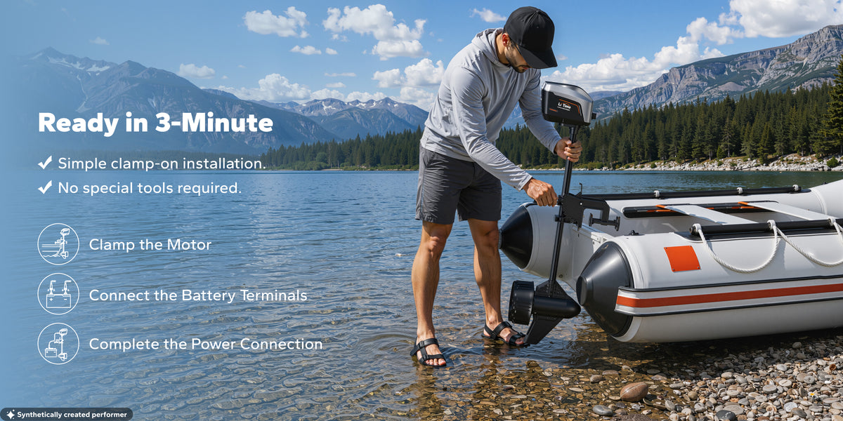 Argoseeker Electric Outboard Motor for Freer Water Exploration
