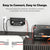 Li Time 12V 40A LiFePO4 battery charger connected to battery via red and black Anderson connector