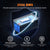 400ah battery with 250A BMS, detailing 5 key protections, 250A max current, and low self-discharge rate