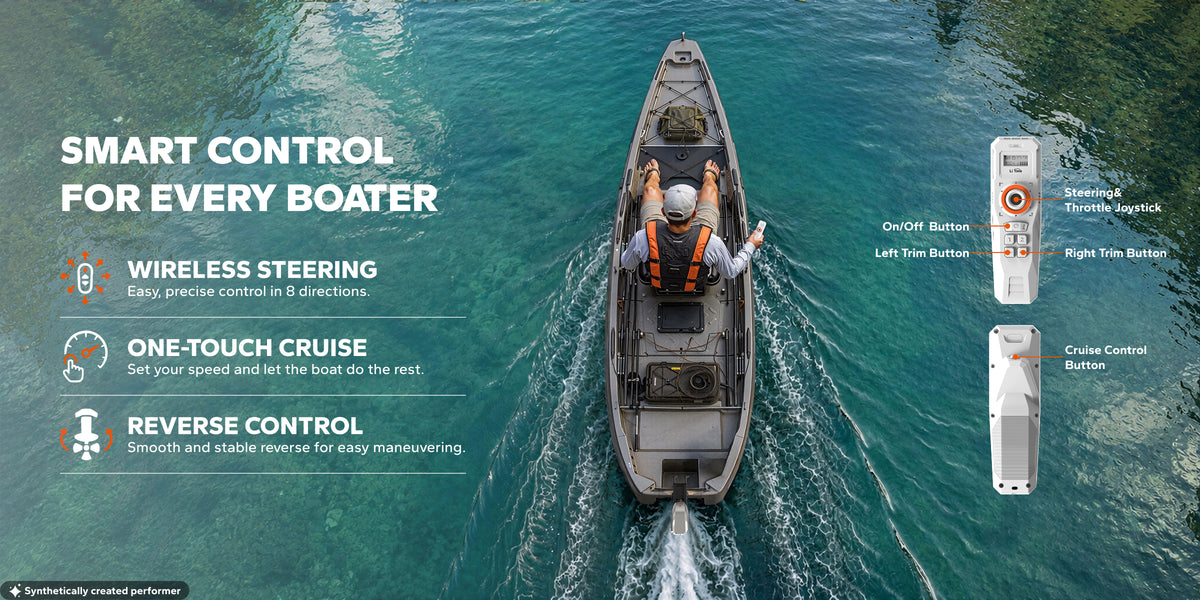 Argoseeker Electric Outboard Motor for Freer Water Exploration