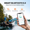 LiTime 16V 70Ah Bluetooth LiFePO4 Lithium Battery For Fish Finder, Fishing Electronics