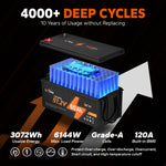 LiTime 48V 60Ah Lithium Golf Cart Battery