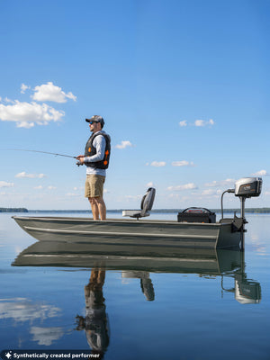 Small Aluminum Fishing Boat