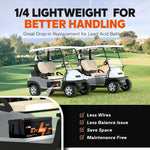 LiTime 48V 60Ah Lithium Golf Cart Battery