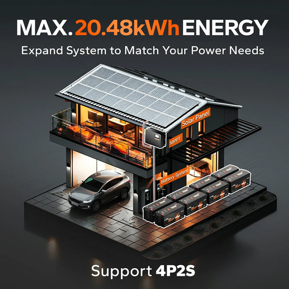 24V 100Ah Bluetooth battery - 7