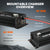 overview of a litime 12v 40a battery charger showing the DC side features and AC side components