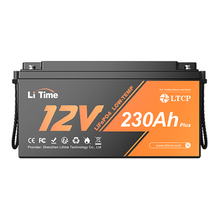 12V 230Ah Plus Deep Cycle LiFePO4 Battery with Low-Temp Protection