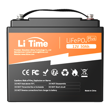 12V 50Ah LiFePO4 Lithium Battery