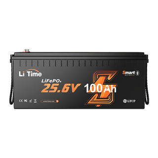 24V 100Ah LiFePO4 Lithium RV, Marine Battery with Bluetooth