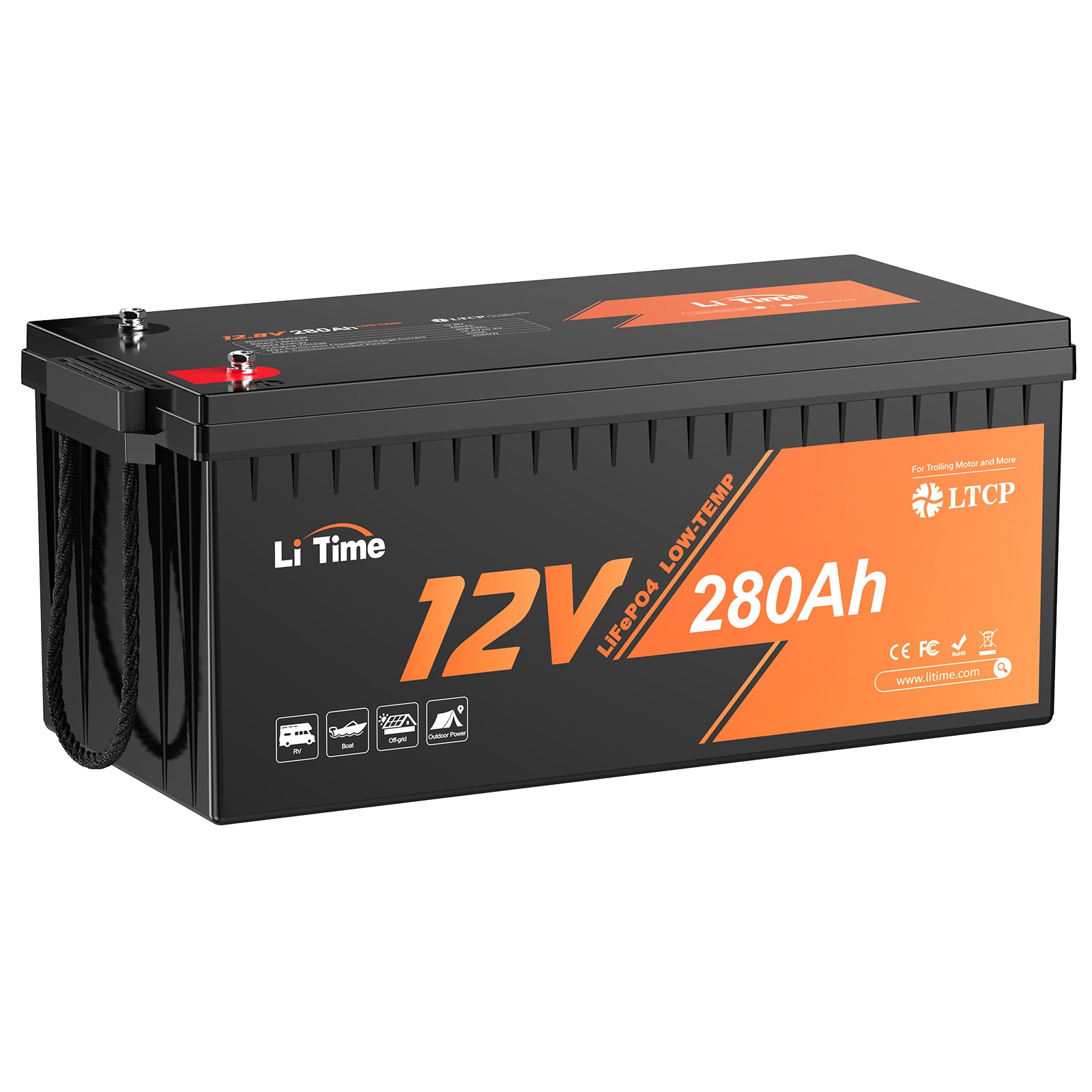 Final price A$928 - LiTime 12V 280Ah Plus Deep Cycle Lithium Battery with Low-Temp Protection