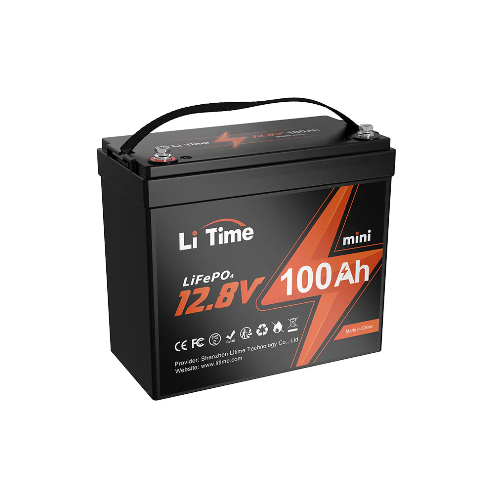 LiTime 12V 100Ah Mini LiFePO4 Lithium Battery - Litime-AU