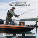 litime 12v 100ah group24 lithium battery for trolling motor