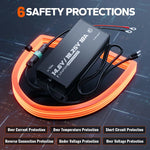 LiTime 12V(14.6V) & 16V(18.25V) 10A Waterproof Lithium Battery Charger