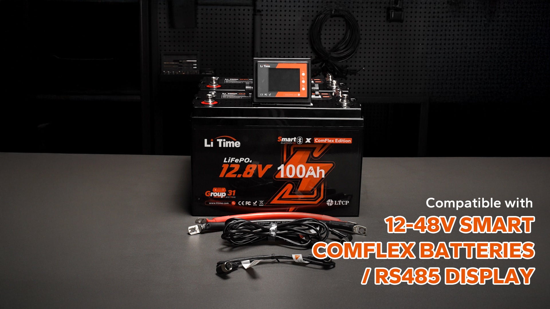 Monitor Parallel Batteries with RS485 Display