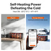 LiTime 24V 230Ah lithium battery with dual-mode self-heating for cold-weather power