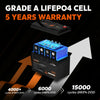 LiTime Grade A LiFePO4 trolling motor battery: 4000+ cycles @100% DOD, 5-year warranty