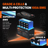 LiTime 12V 100Ah LiFePO4 Battery: 100A BMS, 1280Wh Energy - Litime-AU