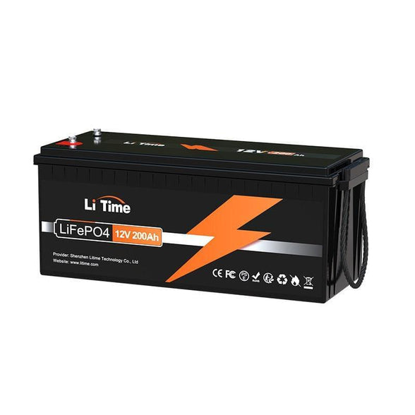 overview of LiTime 12V 200Ah LiFePO4 Lithium Battery 