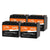 a 4-pack of LiTime 12V 50Ah LiFePO4 Lithium ion Battery 